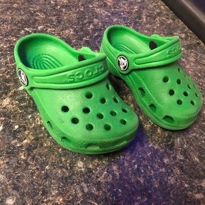 Toddler size 4-5 crocs!!